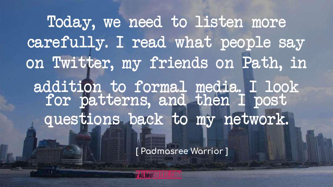 Cartoon Network quotes by Padmasree Warrior