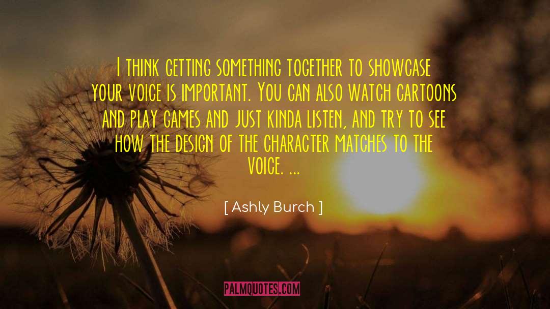Cartoon quotes by Ashly Burch