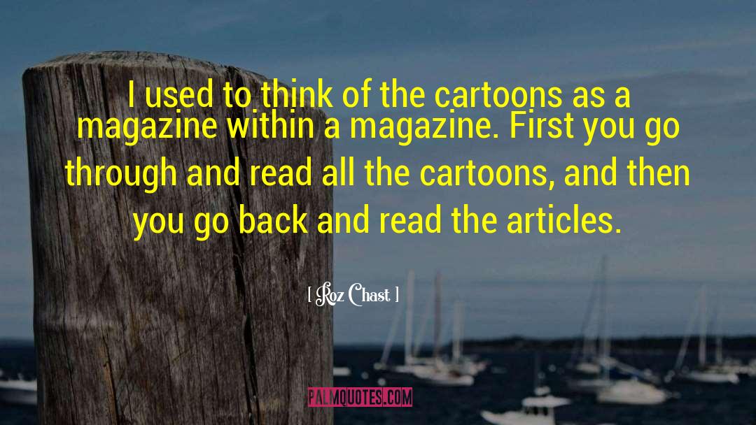 Cartoons quotes by Roz Chast