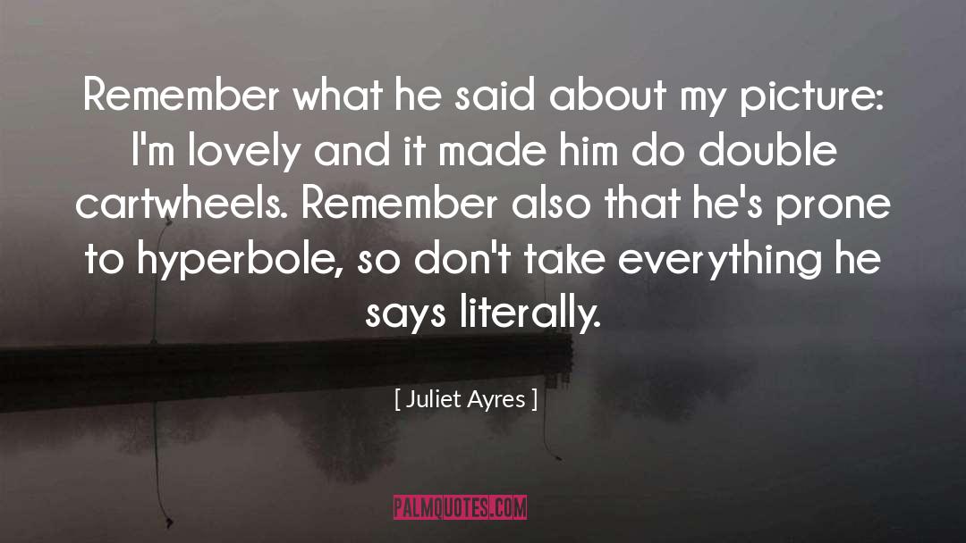 Cartwheels quotes by Juliet Ayres