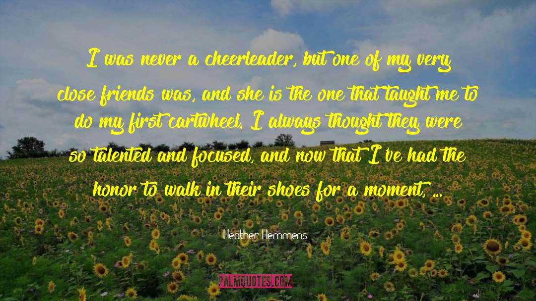 Cartwheels quotes by Heather Hemmens