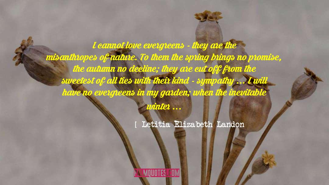 Caruncho Garden quotes by Letitia Elizabeth Landon