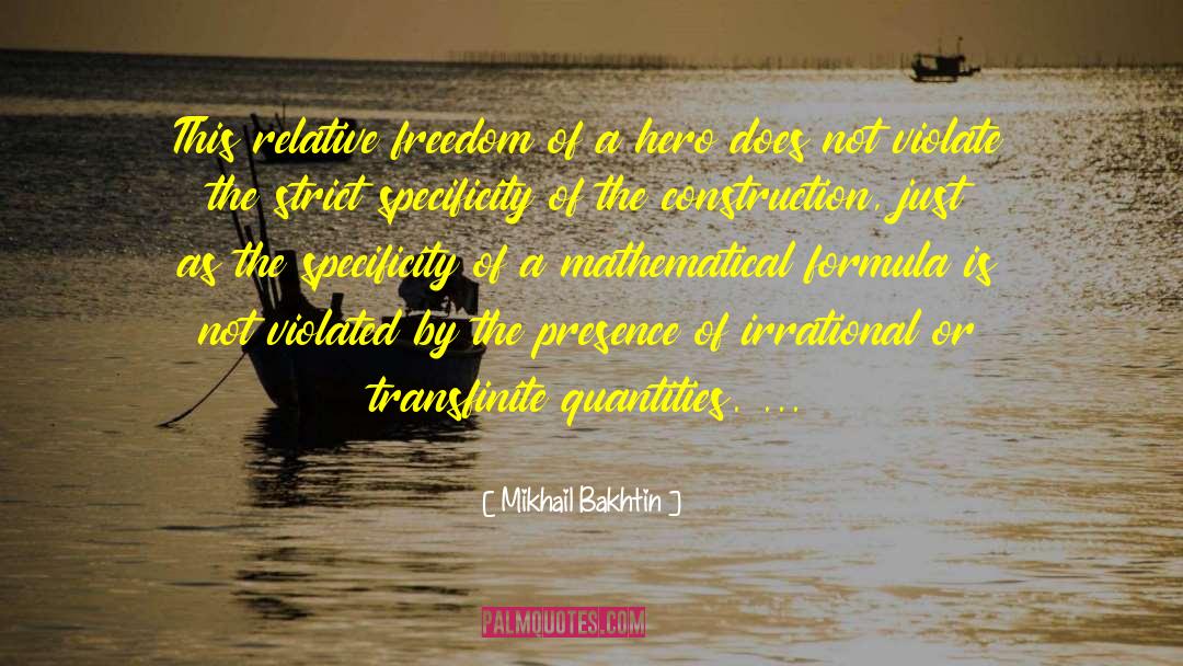 Carvalho Construction quotes by Mikhail Bakhtin