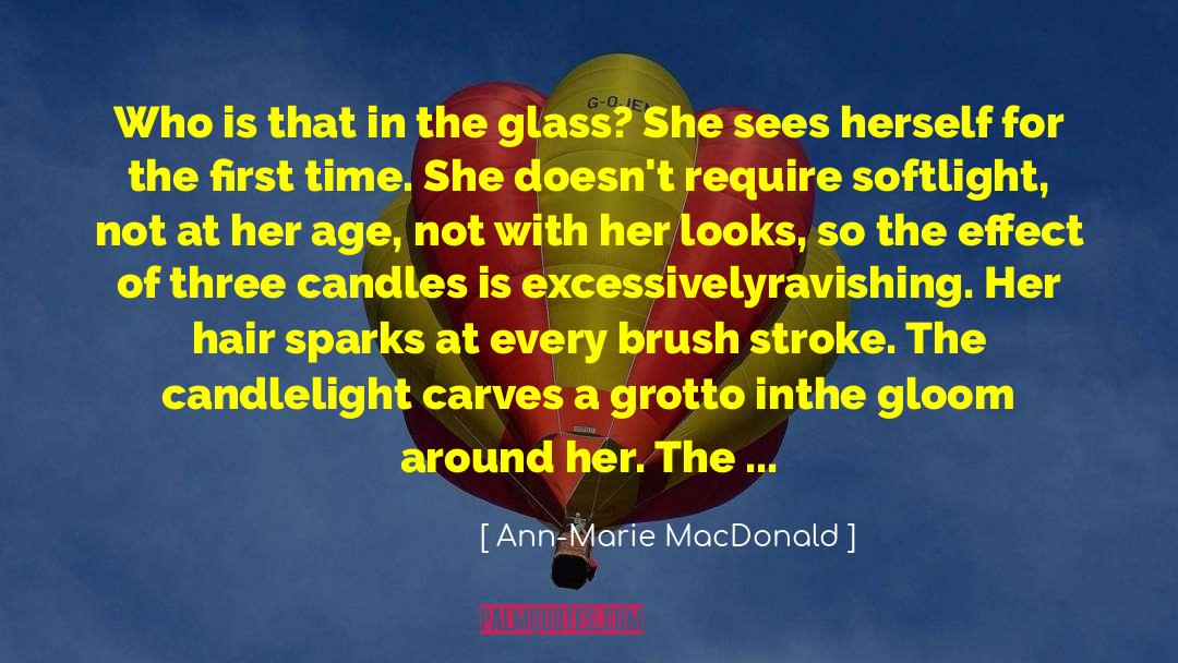 Carves quotes by Ann-Marie MacDonald