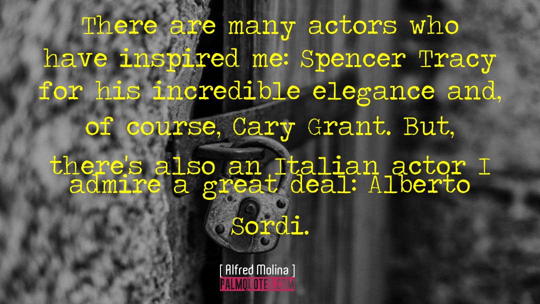 Cary Grant quotes by Alfred Molina