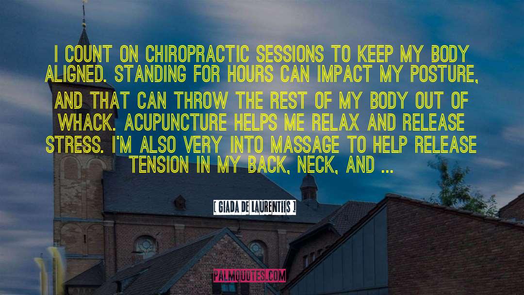 Casalino Chiropractic quotes by Giada De Laurentiis