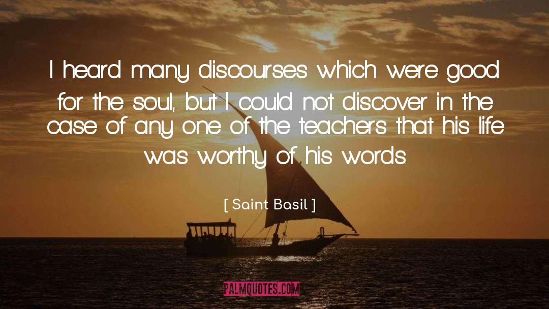 Cases quotes by Saint Basil