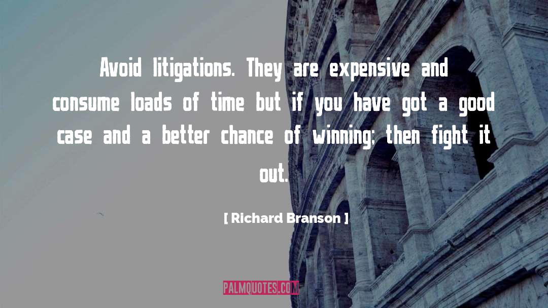 Cases quotes by Richard Branson