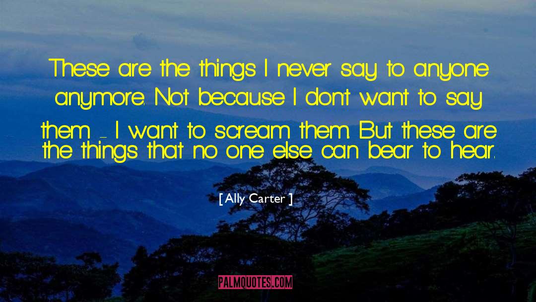 Casey Carter quotes by Ally Carter