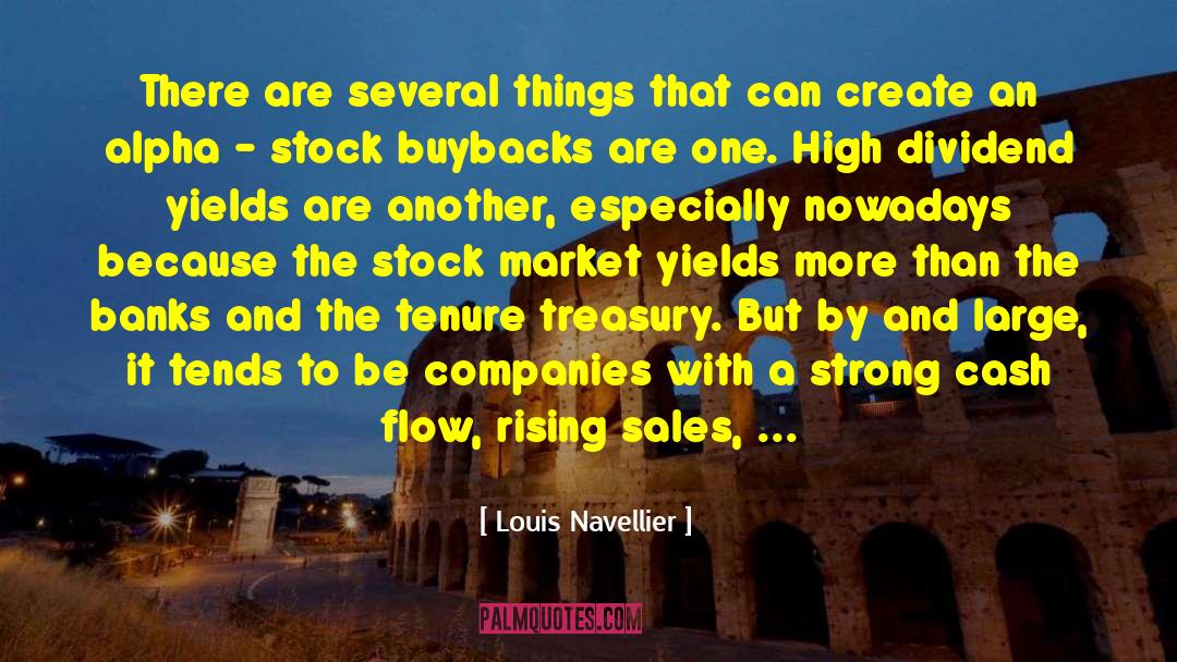Cash Flow quotes by Louis Navellier