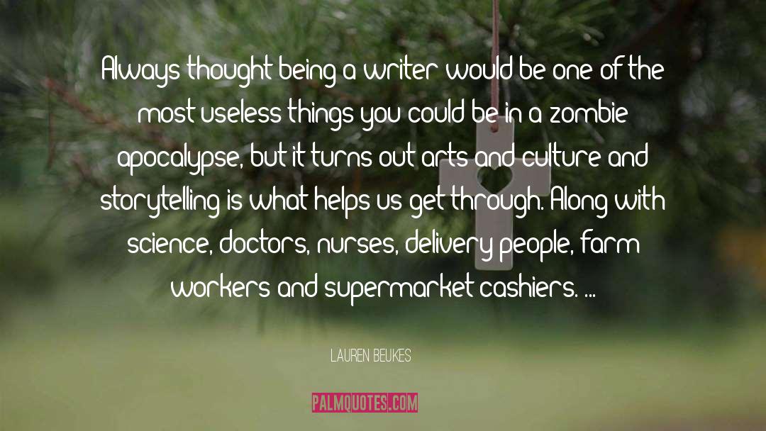 Cashiers quotes by Lauren Beukes