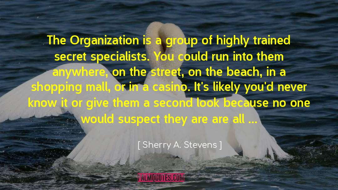 Casino quotes by Sherry A. Stevens