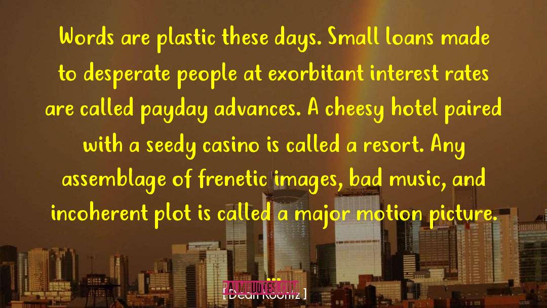 Casino quotes by Dean Koontz