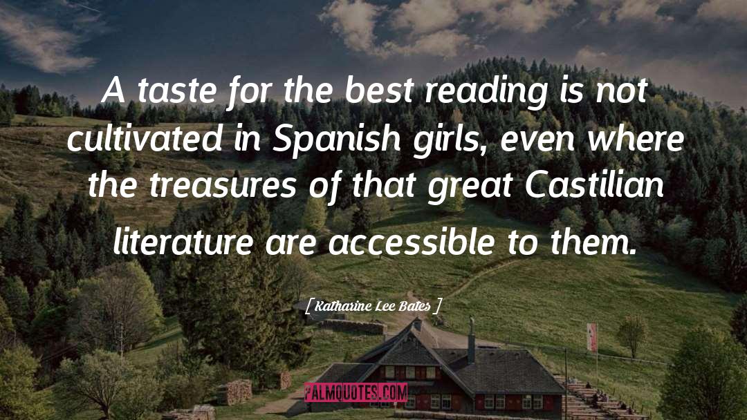 Casquette Girls quotes by Katharine Lee Bates