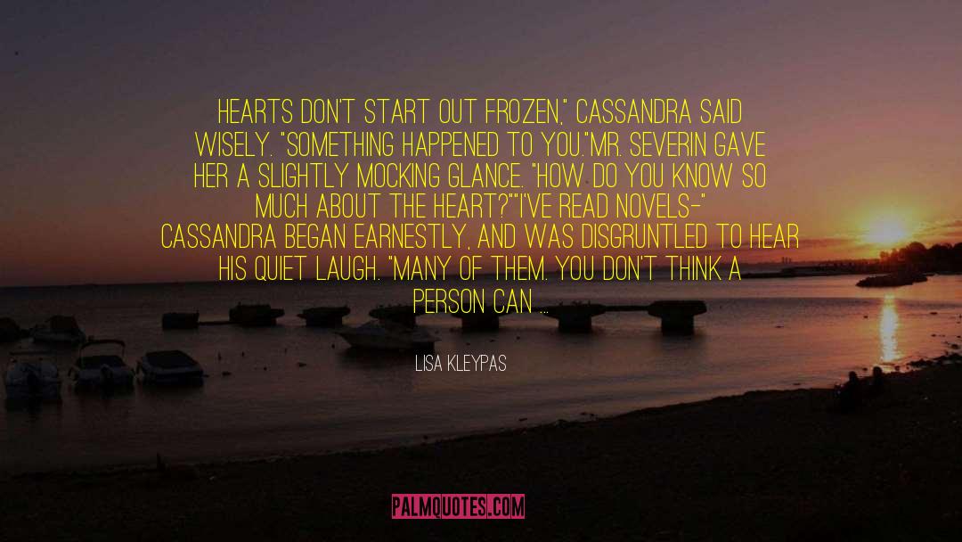 Cassandra Ravenel quotes by Lisa Kleypas