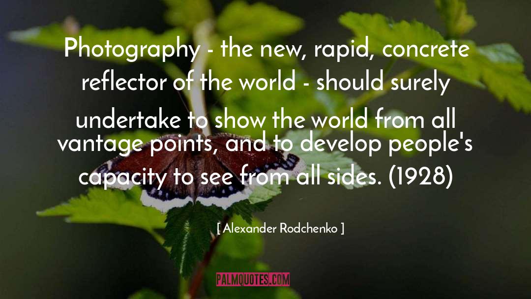 Cassegrain Reflector quotes by Alexander Rodchenko