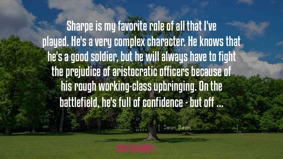 Cassel Sharpe quotes by Sean Bean