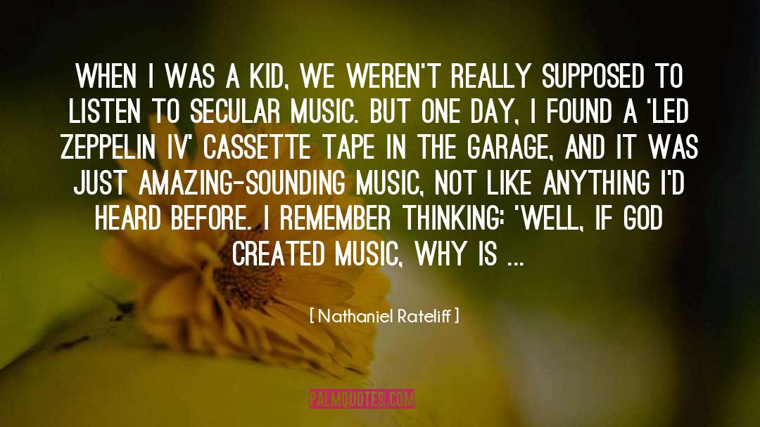 Cassette quotes by Nathaniel Rateliff