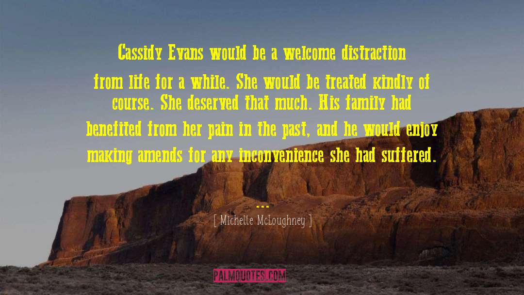 Cassidy quotes by Michelle McLoughney