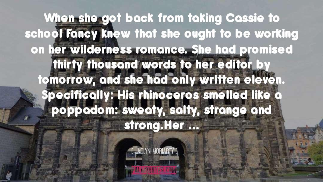 Cassie Palmer quotes by Jaclyn Moriarty