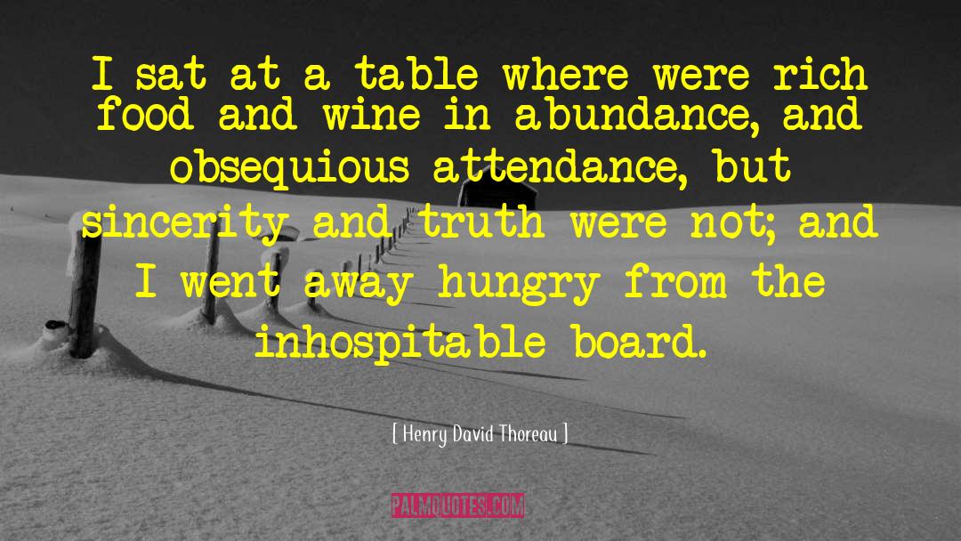 Cassioli Food quotes by Henry David Thoreau