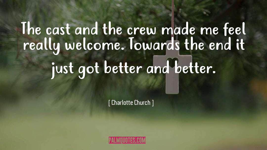 Cast quotes by Charlotte Church