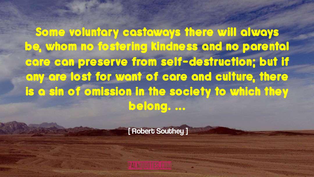Castaways quotes by Robert Southey