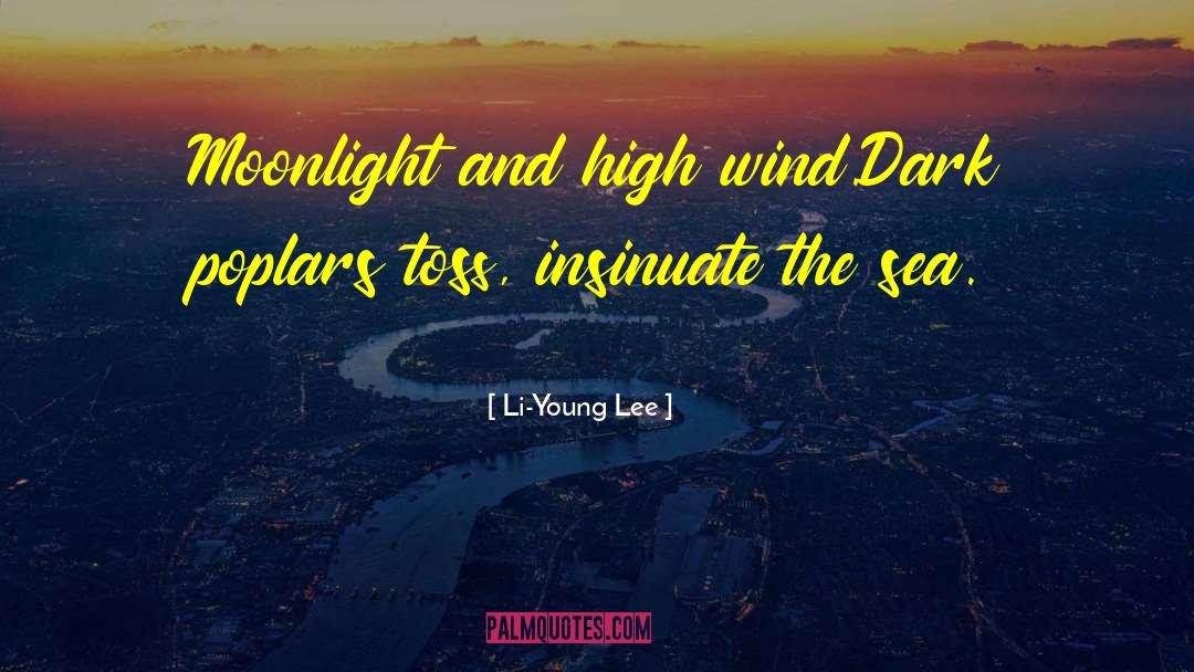 Castellis Moonlight quotes by Li-Young Lee