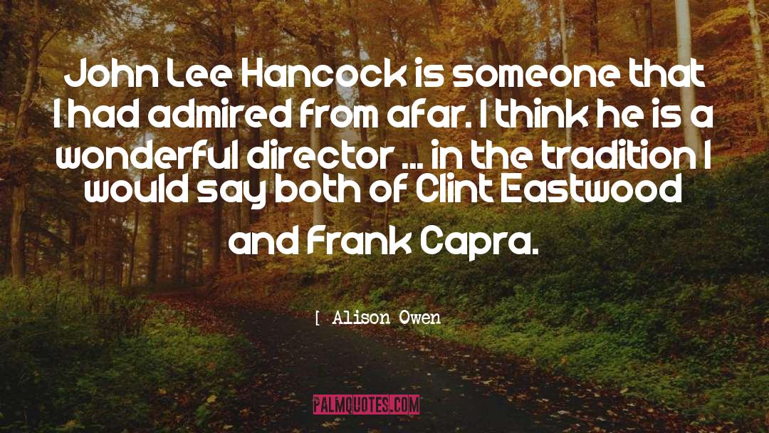 Casting Director quotes by Alison Owen