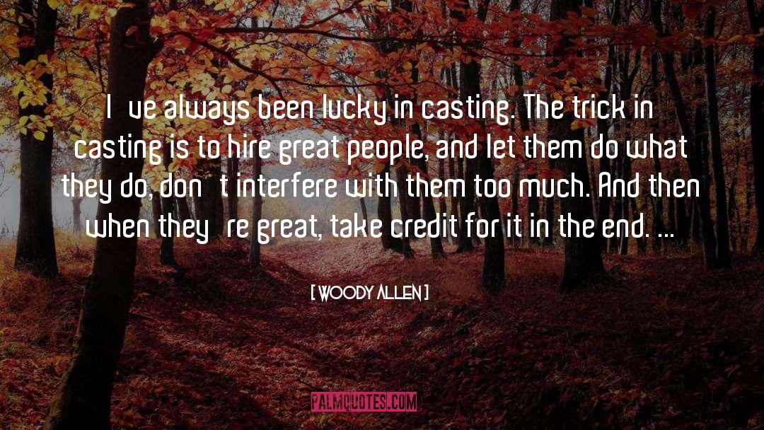 Casting Off quotes by Woody Allen