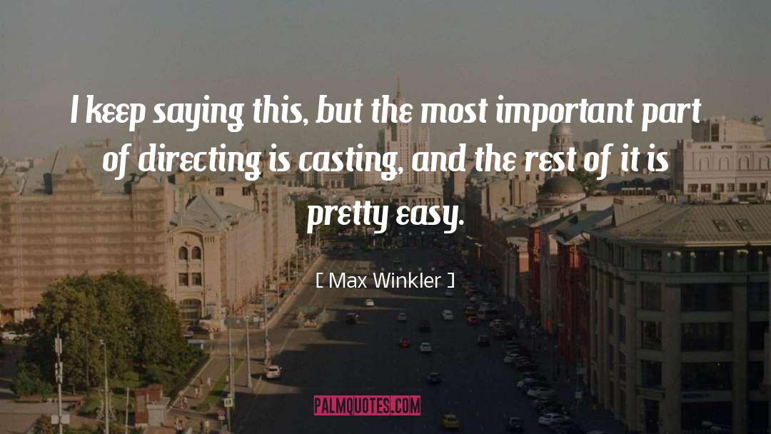 Casting Off quotes by Max Winkler