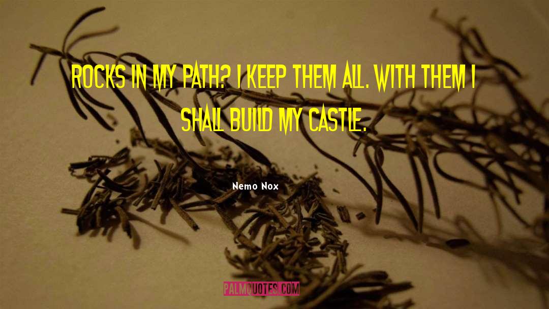 Castle Macindaw quotes by Nemo Nox