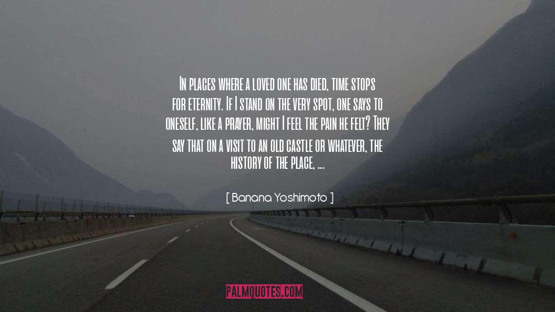 Castle quotes by Banana Yoshimoto