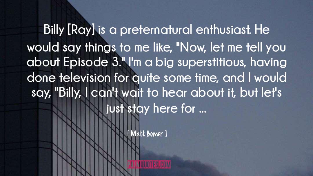 Castle Season 3 Episode 2 Magic quotes by Matt Bomer