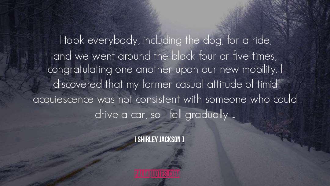 Casual Attitude quotes by Shirley Jackson