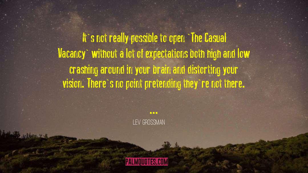 Casual Vacancy quotes by Lev Grossman