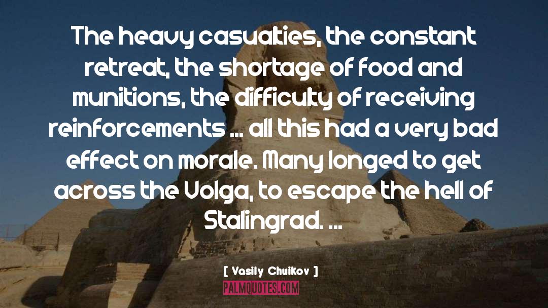 Casualties quotes by Vasily Chuikov