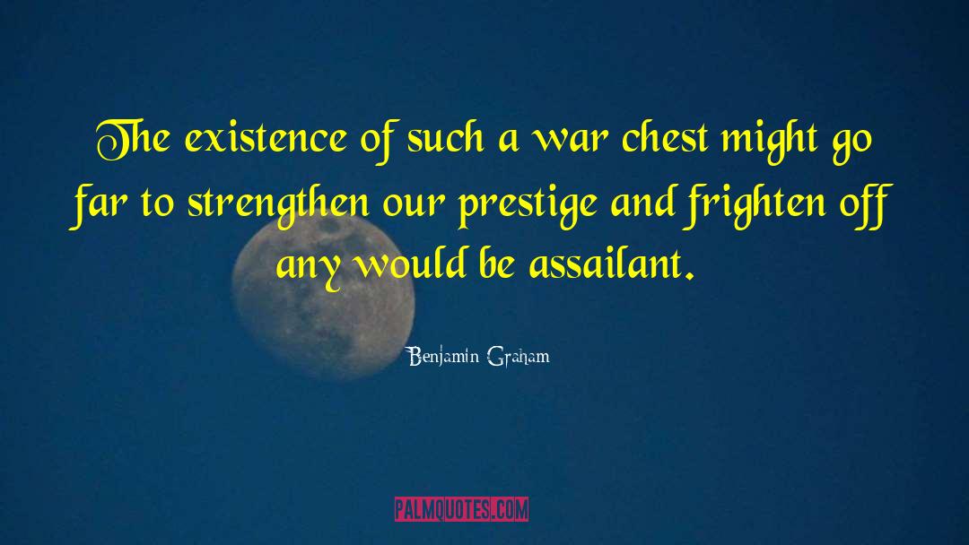 Casualty Of War quotes by Benjamin Graham