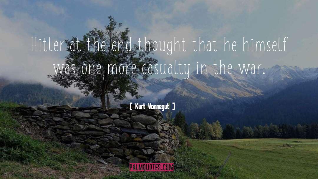 Casualty quotes by Kurt Vonnegut