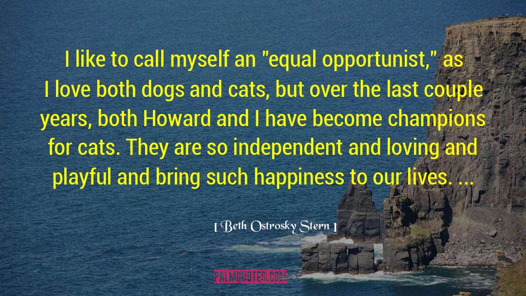 Cat And Dog quotes by Beth Ostrosky Stern