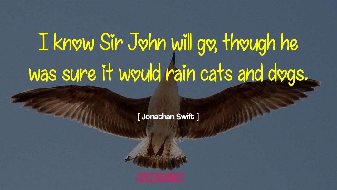 Cat And Dog quotes by Jonathan Swift