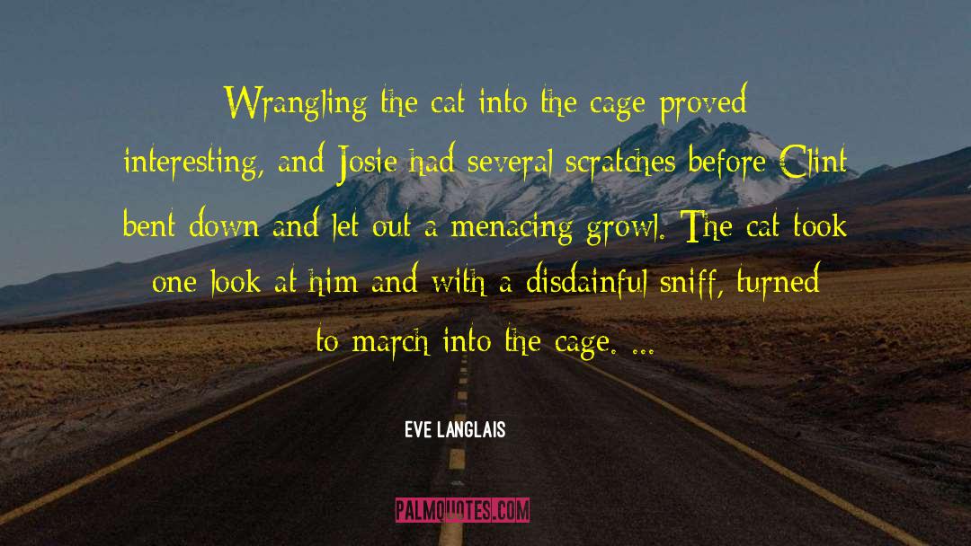 Cat Crimes quotes by Eve Langlais