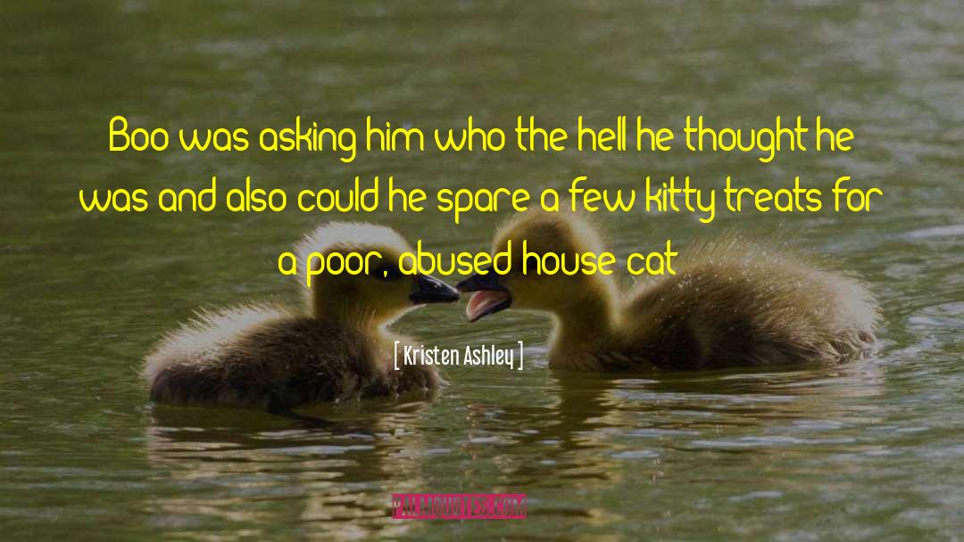 Cat Crimes quotes by Kristen Ashley