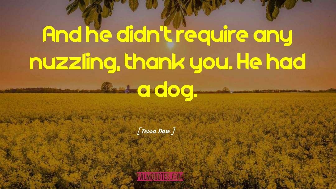 Cat Dog quotes by Tessa Dare