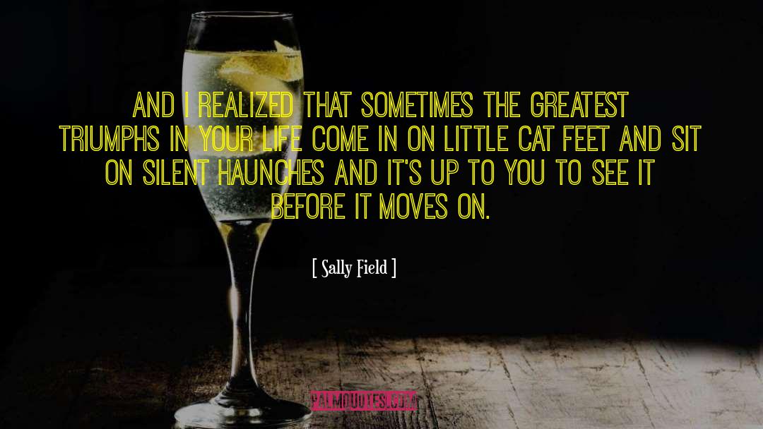 Cat Feet quotes by Sally Field