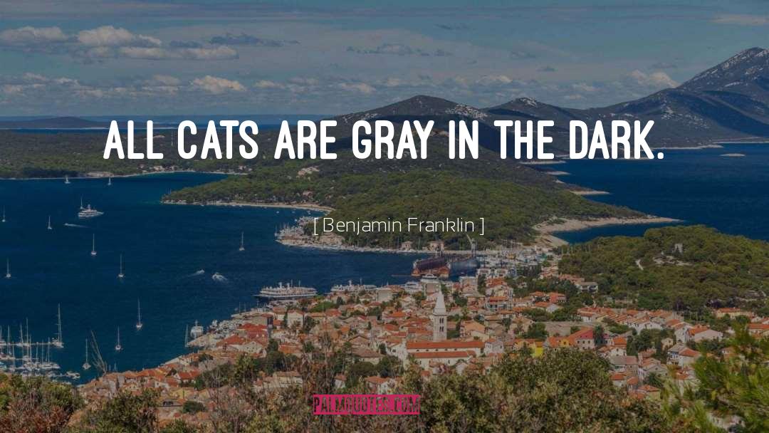 Cat Fight quotes by Benjamin Franklin