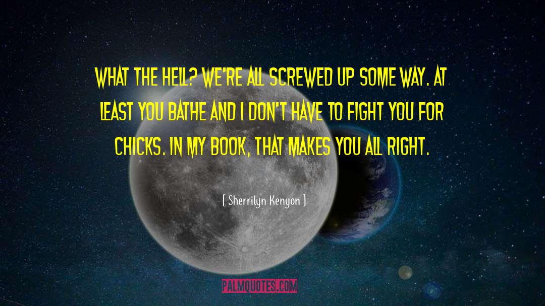 Cat Fight quotes by Sherrilyn Kenyon