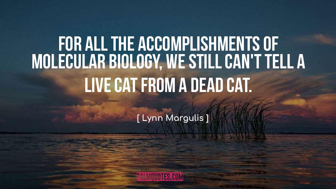 Cat Humor quotes by Lynn Margulis