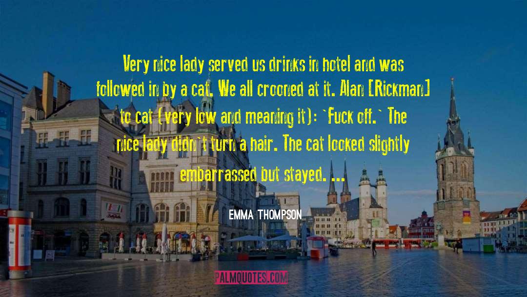 Cat Inspired quotes by Emma Thompson