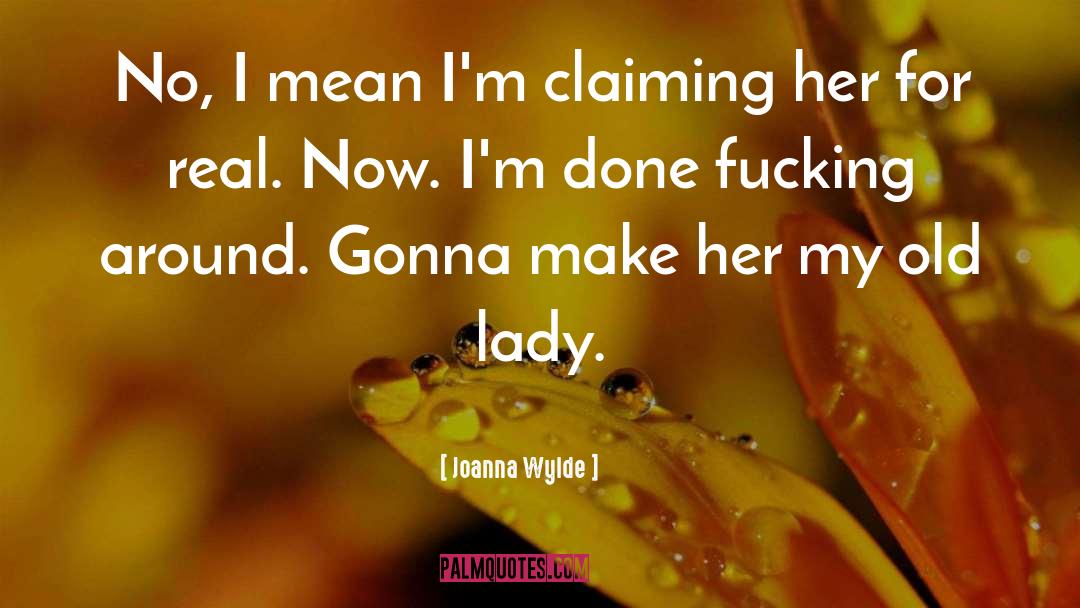 Cat Lady quotes by Joanna Wylde